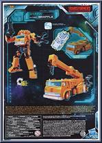 Grapple from Transformers - Earthrise War for Cybertron - Voyager manufactured by Takara [Back]
