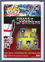 Jetfire from Transformers - Pop! Vinyl Figures manufactured by Funko [Back]
