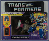 Horri-Bull (Headmaster) from Transformers - Generation 1 - Series 5 manufactured by Hasbro [Front]