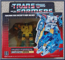 Topspin from Transformers - Generation 1 - Series 2 manufactured by Hasbro [Front]