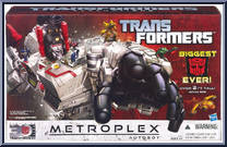 Metroplex with Scamper from Transformers - Generations - Thrilling 30 - Titan Class manufactured by Hasbro [Front]