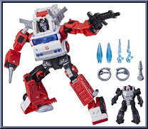 Artfire & Nightstick (Voyager Class) from Transformers - Generations Selects - Basic Series manufactured by Hasbro [Loose]