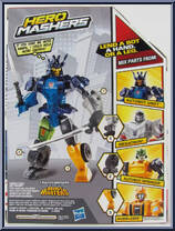 Drift from Transformers - Hero Mashers - Basic Series manufactured by Hasbro [Back]