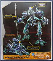 The Fallen from Transformers - Hunt for the Decepticons - Voyager Class manufactured by Hasbro [Back]
