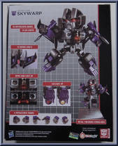 Skywarp (G1) from Transformers - Mecha Nations manufactured by Kids Logic [Back]