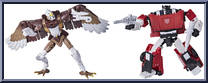 Sideswipe & Skywarp from Transformers - Kingdom War for Cybertron - Deluxe manufactured by Hasbro [Loose]