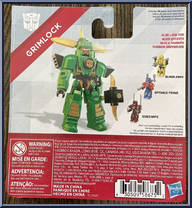 Grimlock (Green Helmet) from Transformers - Custom Kreons manufactured by Kre-O [Back]