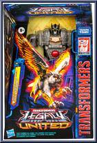 Silverbolt (Beast Wars Universe) from Transformers - Legacy - United - Voyager Class manufactured by Hasbro [Front]