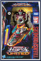 Vector Prime from Transformers - Legacy - United - Voyager Class manufactured by Hasbro [Front]