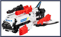 Galaxy Shuttle (Victory Universe) from Transformers - Legacy - Velocitron Speedia 500 Collection - Leader Class manufactured by Hasbro [Loose]