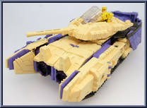 Blitzwing (with Big Fight) from Transformers - Legends - Wave 25 manufactured by Takara [Loose]