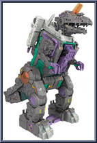 Dinosaurer (with Full-Tilt) from Transformers - Legends - Wave 20 manufactured by Takara [Loose]