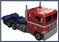 Optimus Prime (Style Generation) from Transformers - Masterpiece - Headmasters manufactured by Takara [Loose]