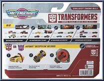 Age of Extinction from Transformers - Micro Machines - Sets manufactured by Jazwares [Back]