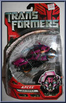 Arcee from Transformers - Movie - Deluxe Class manufactured by Hasbro [Front]