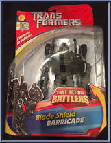 Barricade (Battle Shield) from Transformers - Movie - Fast Action Battlers manufactured by Hasbro [Front]