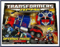 Optimus Prime from Transformers - Revenge of the Fallen - RPM 27 MHz Radio Control manufactured by Hasbro [Front]