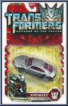 Sideways from Transformers - Revenge of the Fallen - Deluxe Class manufactured by Hasbro [Front]