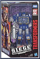 Soundwave from Transformers - Siege War for Cybertron - Basic Series manufactured by Hasbro [Front]
