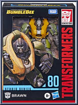 Brawn from Transformers - Studio Series - Bumblebee manufactured by Hasbro [Front]