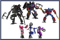 Jetfire / Optimus Prime / Chromia, Arcee, Elita-1 from Transformers - Studio Series - Revenge of the Fallen manufactured by Hasbro [Loose]