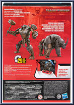 Rhinox (Voyager Class) from Transformers - Studio Series - Rise of the Beasts manufactured by Hasbro [Back]