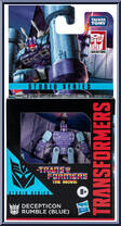 Rumble (Blue) (Core Class) from Transformers - Studio Series - Movie manufactured by Hasbro [Front]