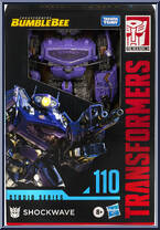 Shockwave (Voyager Class) from Transformers - Studio Series - Bumblebee manufactured by Hasbro [Front]
