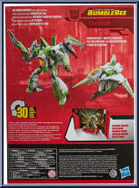 Thrust from Transformers - Studio Series - Bumblebee manufactured by Hasbro [Back]