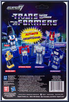 Jazz from Transformers - Wave 1 manufactured by Super7 [Back]