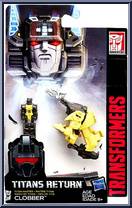 Clobber from Transformers - Titans Return - Titanmasters manufactured by Hasbro [Front]