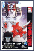 Ptero from Transformers - Titans Return - Titanmasters manufactured by Hasbro [Front]