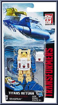 Seaspray from Transformers - Titans Return - Legends manufactured by Hasbro [Front]