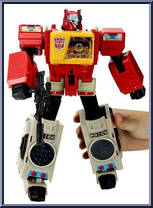 Twin Cast & Blaster from Transformers - Titans Return - Leader manufactured by Hasbro [Loose]