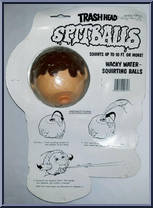 Dead Eye Dave from Trash Head Spitballs - Basic Series manufactured by Lanard Toys [Back]