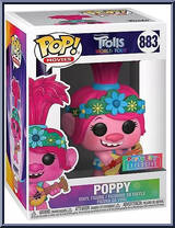 Poppy (Guitar) from Trolls - Trolls World Tour Pop! manufactured by Funko [Front]