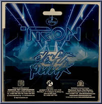 Daft Punk Tron from Tron Kubricks - Basic Series manufactured by Medicom [Back]