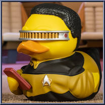 Geordi La Forge from Tubbz Ducks - Star Trek manufactured by Numskull [Loose]