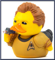 James T. Kirk from Tubbz Ducks - Star Trek manufactured by Numskull [Loose]