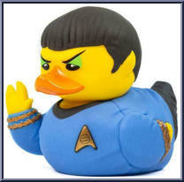 Mr. Spock from Tubbz Ducks - Star Trek manufactured by Numskull [Loose]