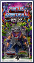 Shredder from Turtles of Grayskull - Basic Series manufactured by Mattel [Front]