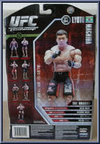Lyoto Machida from UFC - Ultimate Fighting Championship - Series 5 manufactured by Jakks Pacific [Back]