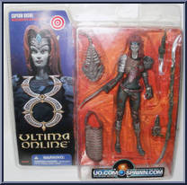 Captain Dasha from Ultima Online - Basic Series manufactured by McFarlane Toys [Front]