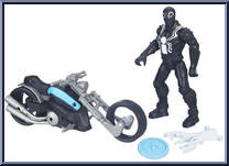 Agent Venom (with Symbiote Cycle) Action Figure
