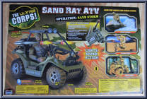 Sand Rat ATV from Ultra Corps! - Operation: Sand Storm manufactured by Lanard Toys [Back]