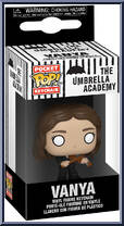 Vanya from Umbrella Academy - Pop! Keychains manufactured by Funko [Front]
