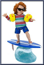 Chucky (Surf's Up) (Child's Play 3) from Universal Monsters - Remco Cardbacks manufactured by Neca [Loose]