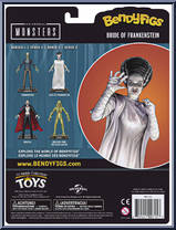 Bride of Frankenstein from Universal Monsters - Bendyfigs manufactured by Noble Toys [Back]