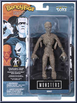 Mummy from Universal Monsters - Bendyfigs manufactured by Noble Toys [Front]