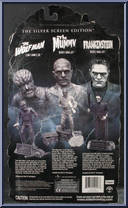 Frankenstein from Universal Studios Monsters - Silver Screen - Series 1 manufactured by Sideshow [Back]